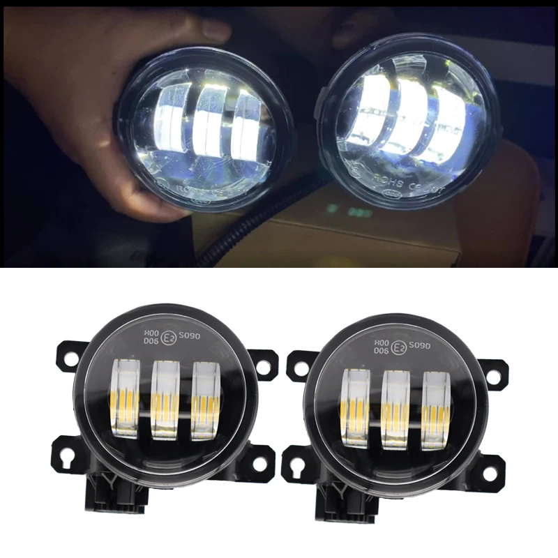

14485112 33900TBAA01 2Pcs Front Bumper Fog Driving Light Lamp With Bulb Replacement Assembly Fit for Honda Civic Fit 2018