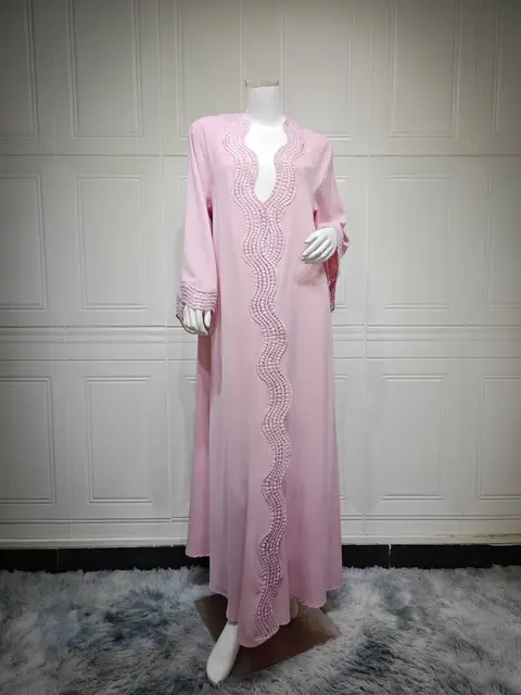 Vêtements musulmans pour femmes de Dubaï, robe Abaya ouverte, Kaftan turc, Jalabiya, Kimono islamique, Cardigan, Caftan marocain, Robe pour femme