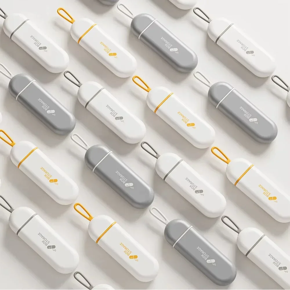 Portable Pill Box Dispenser Medicine Storage Kit