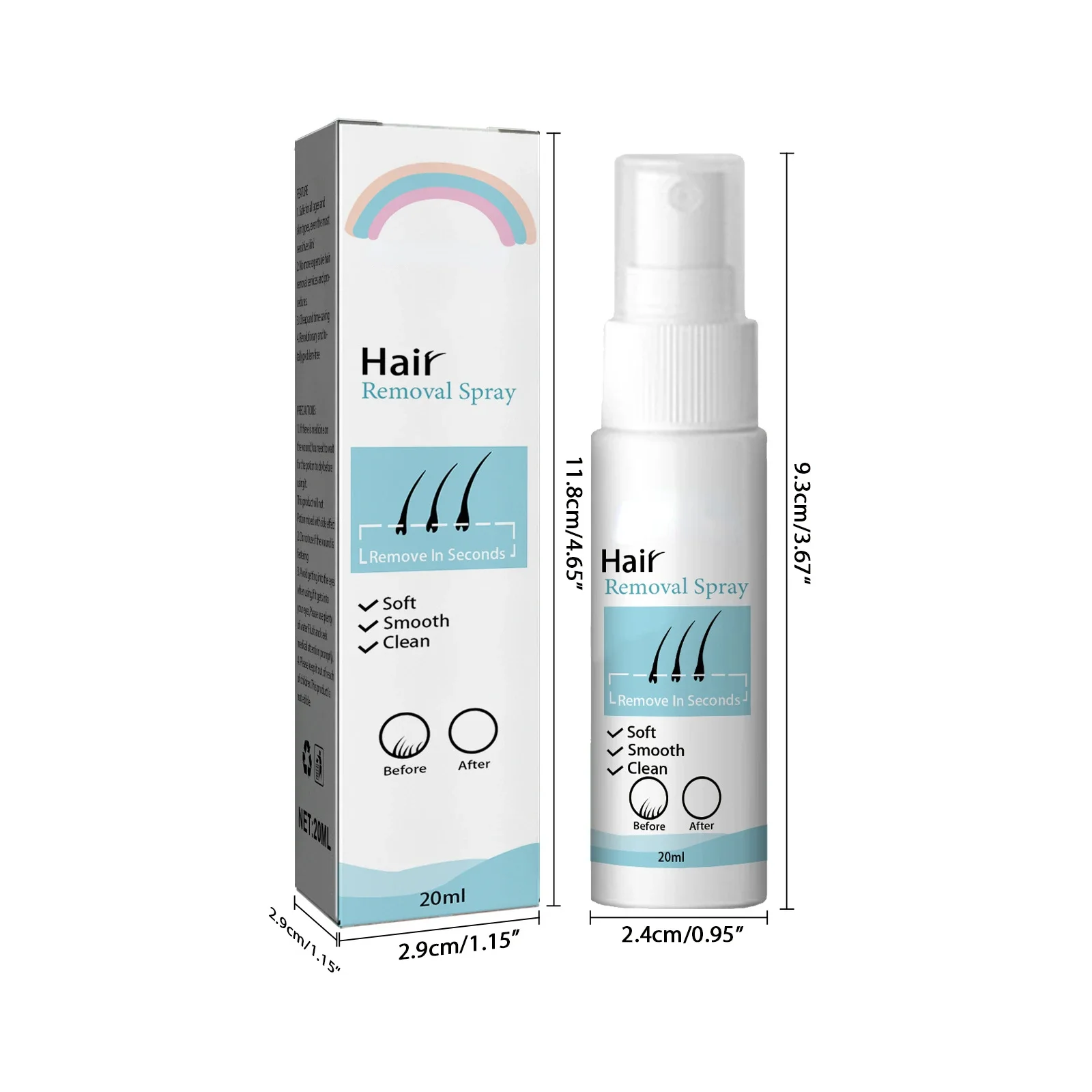 Permanent Hair Removal Spray for Ladies