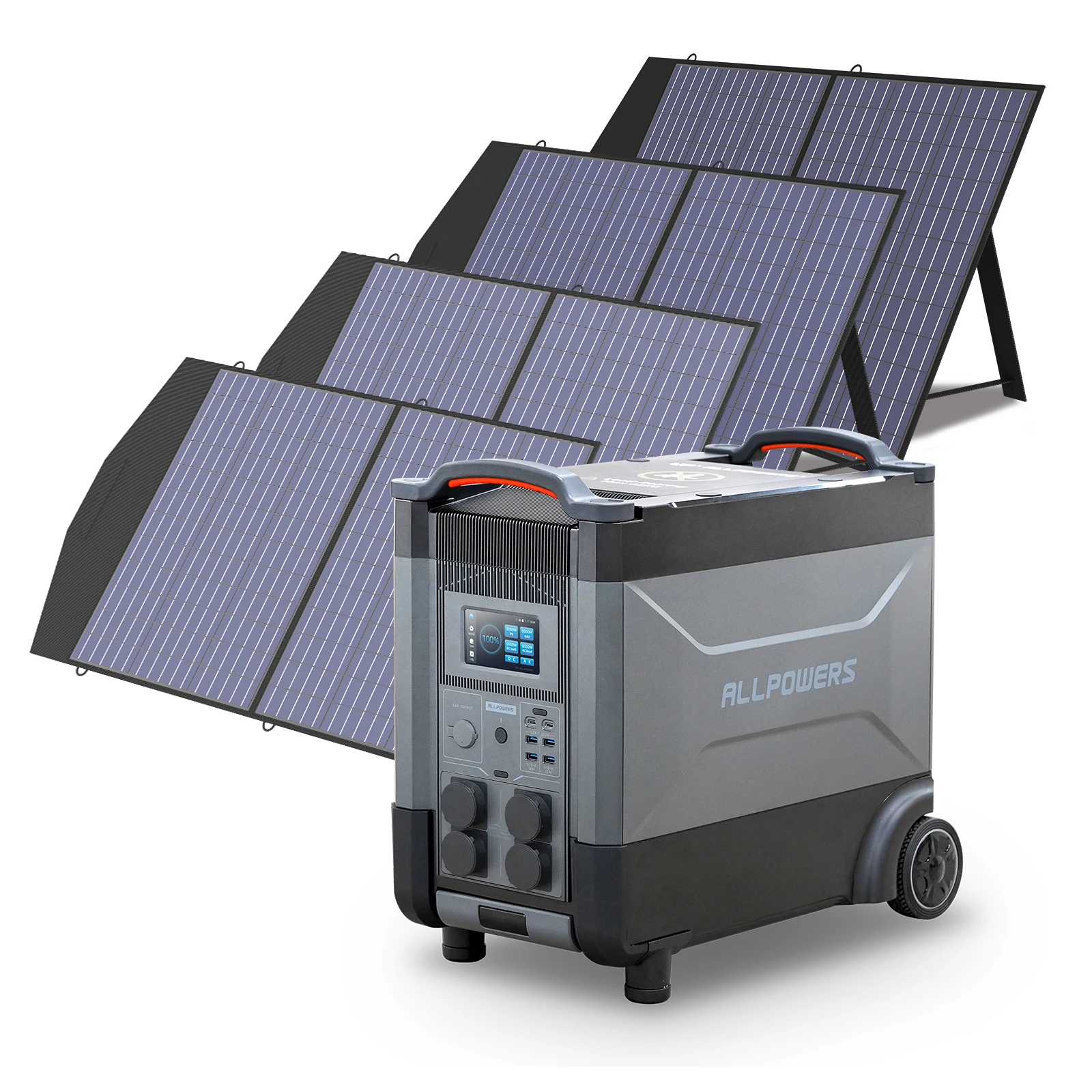 ALLPOWERSSolarGeneratorR40003600WhPortableHomeBattery4000W