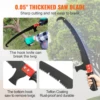 VEVOR Manual Pole Saw Extendable Tree Pruner Sharp Steel Blade for High Branches Trimming with Lightweight Aluminum Alloy Handle 4