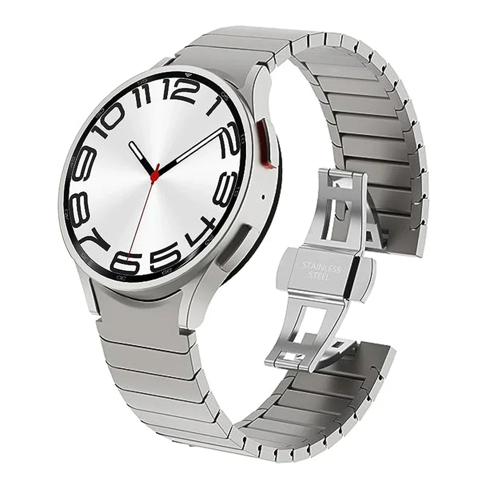 Stainless Steel Bracelet for Smartwatches - No Gaps Design