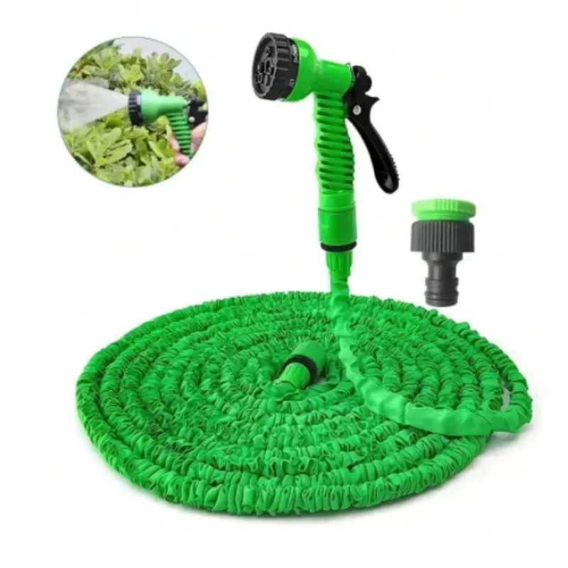 Expandable Magic Hose High-Pressure Car Wash 7 Water Spraying Functions Water Gun Home Garden