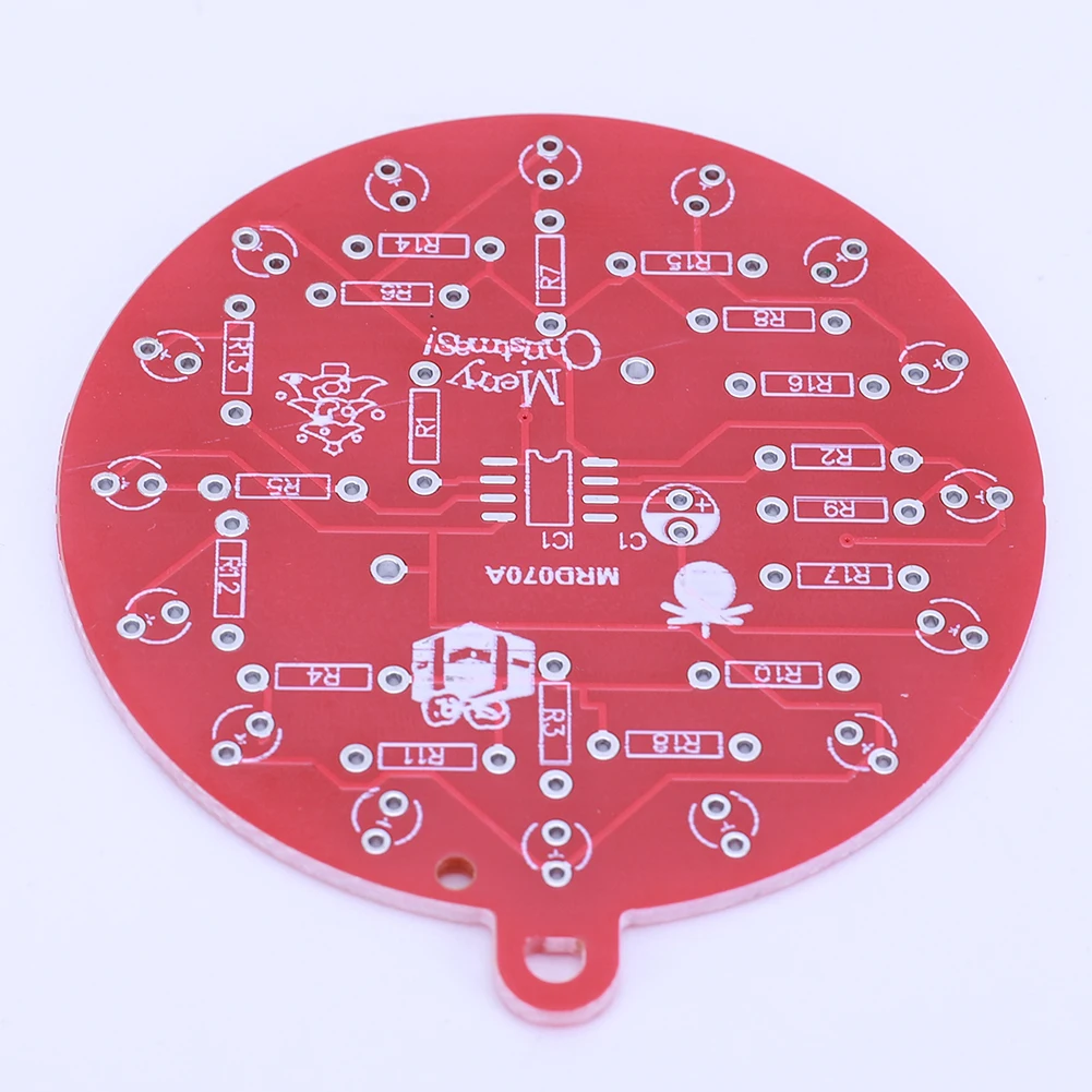NE555 깜박이는 조명 납땜 연습 보드, LED 크리스마스 트리 장식, LED 조명, PCB 장식, 납땜 키트
