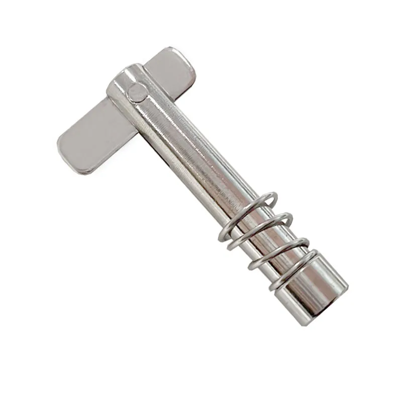 316 Stainless Steel Cylindrical Head Loaded Quick Release Pin Bimini Top Fittings Boat Deck Hinge Marine Hardware