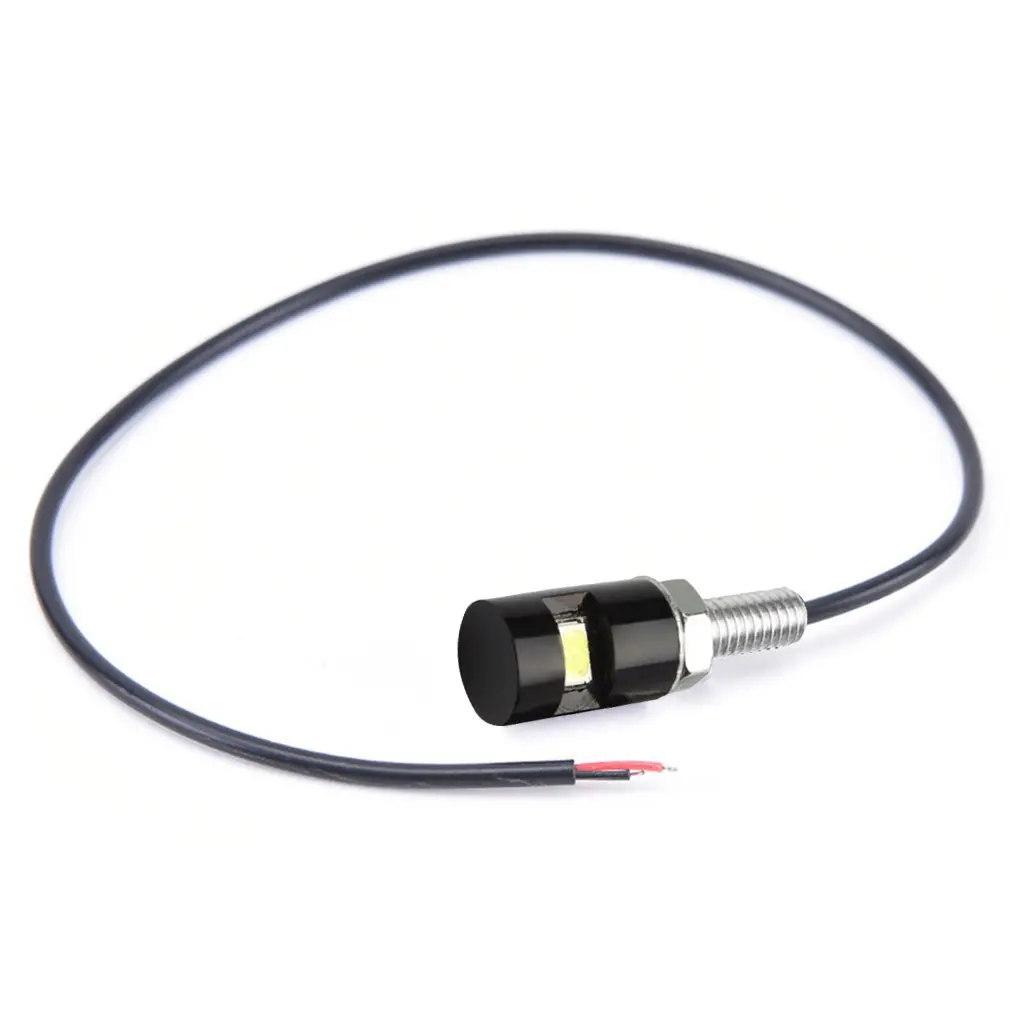 

1pc Universal 12V LED Motorcycle Car Number License Plate Bolt Screw Light Lamp For Car & Motorcycle Easy installation