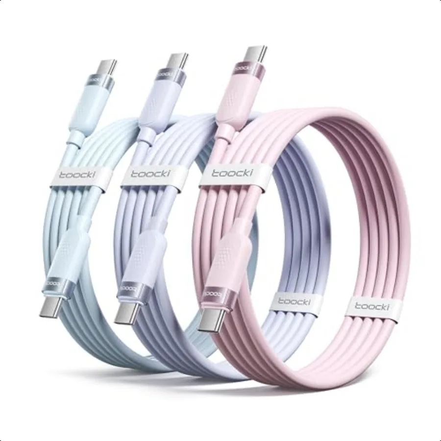 60W Fast Charging USB C to USB C Cable Pack