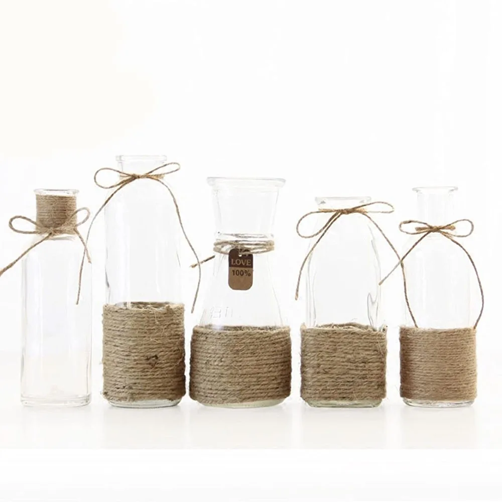 Jute Rope For DIY Crafts Gift Wrapping Wedding Christmas Decor 2MM 100M/lot jute rope