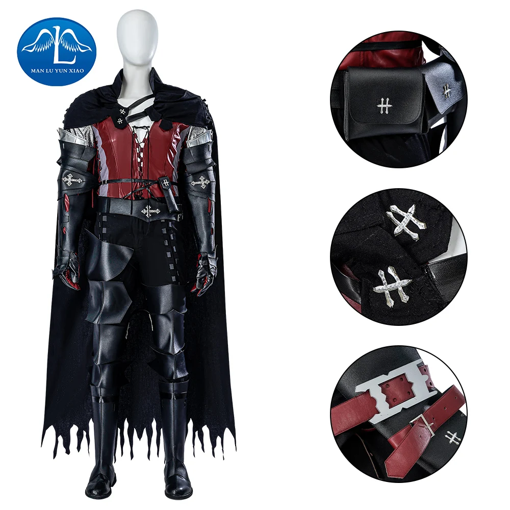 Ff16 Clive Rosfield Cosplay Custome Clive Top Con Pantaloni Costumi Di Halloween Per Uomo