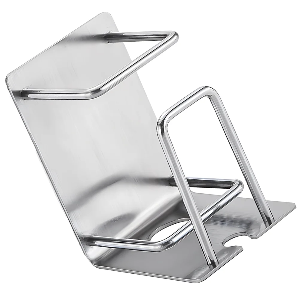 

Wall Mounted Rinsing Mug Rack Stainless Steel Punch Free Toothbrush Rack
