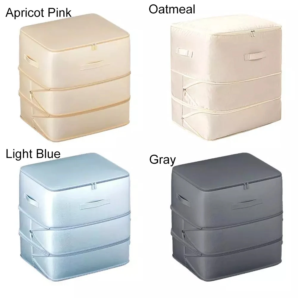 Self Organizer Duvet Storage Bag Foldable for Blankets Bedding Moving Traveling