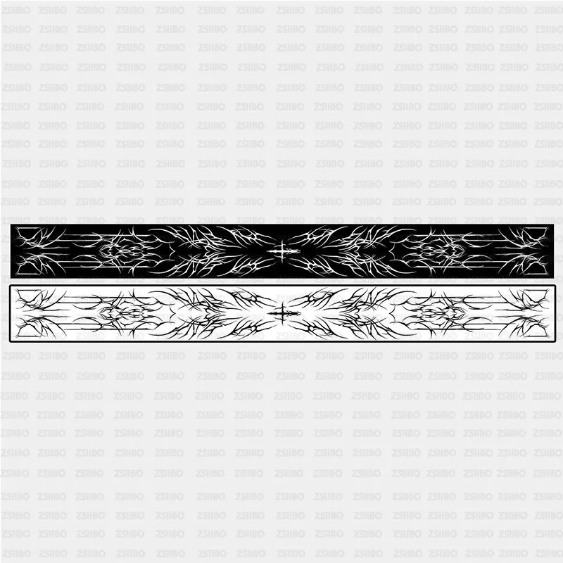 Winter Fashion creative Gothic striped knitted women's scarf men's Y2K scarf apron black tassel luminous Kpop women luxury