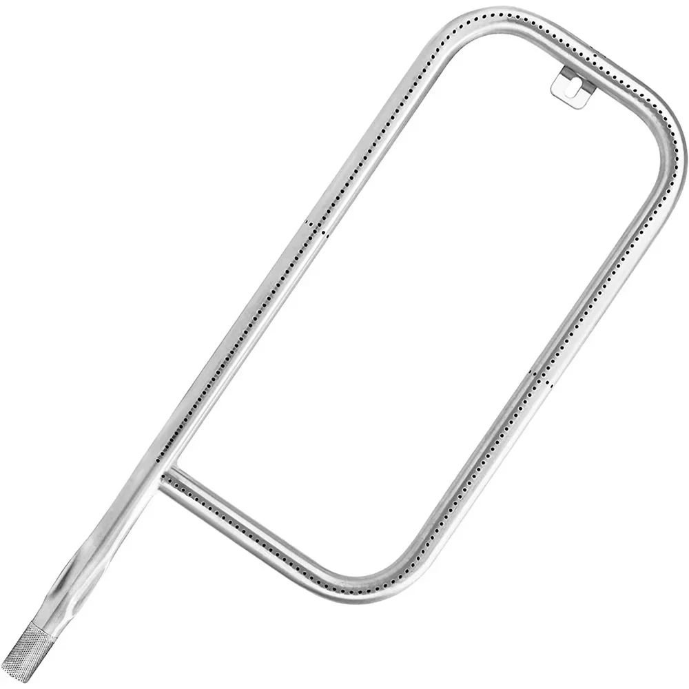 60040 Grill Burner Tube Replacement 17 Inch Heating Element Top Heat Grill Burner Spare Part for Weber Q100 Q120 Q1000 Q1200