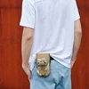 Double Layer Molle Phone Pouch Mobile Phone Case Holder Outdoor Sports Hiking Camping Hunting EDC Tool Waist Bag 6