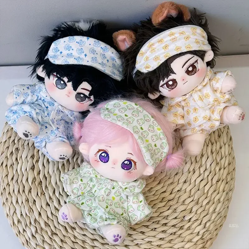 20cm cotton doll clothes, autumn and winter cotton doll pajamas, crawling clothes, clothes without attributes 5