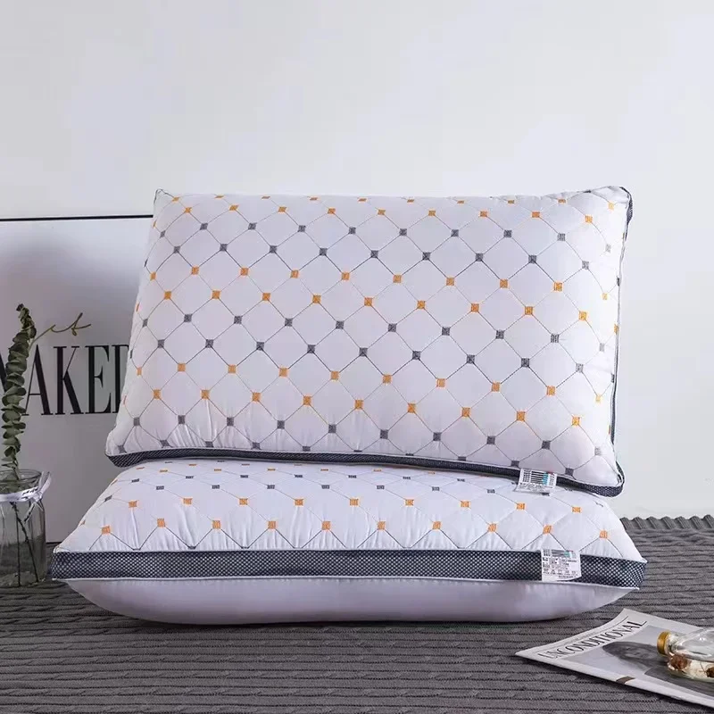 Soft pillow pillow core A pair of home hotel pillow core male pillow student dormitory whole head single adult pillow