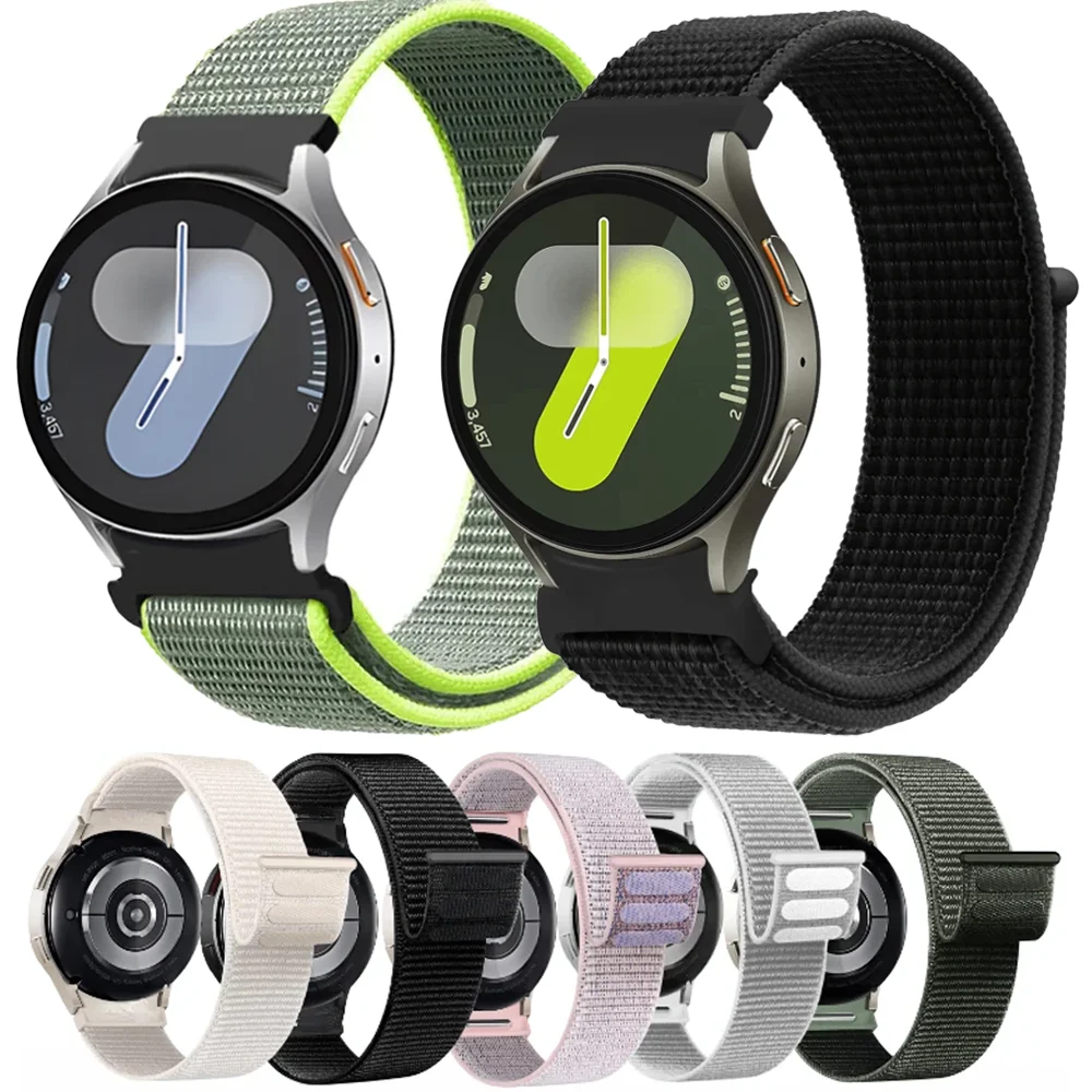 Sports Nylon Loop Strap - No Gap Bracelet Wristband
