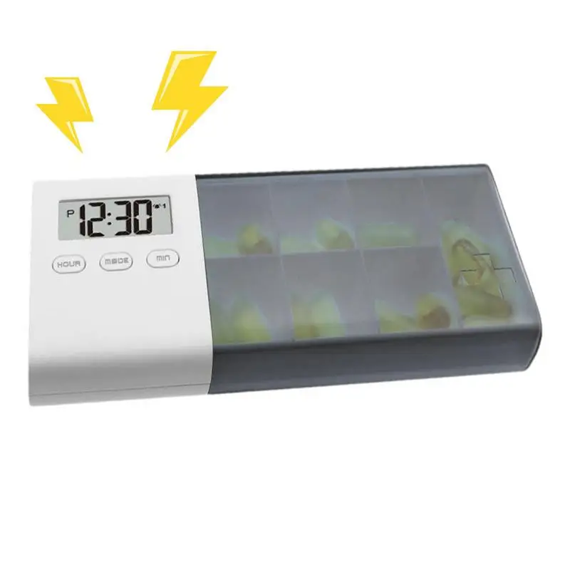 Electronic Pill Dispenser Portable Automatic Pill Dispenser For Elderly