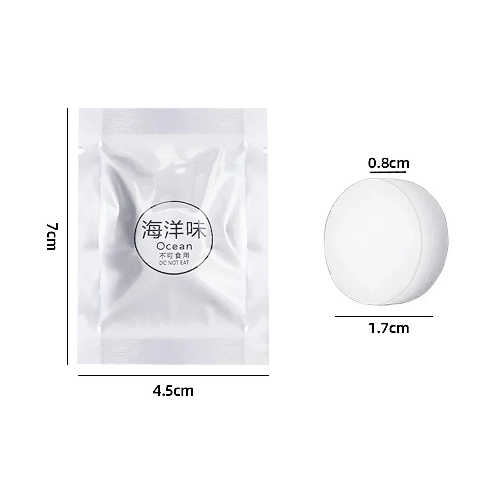 7pcs Car Air Freshener Supplement Solid Fragrance Scent Air Outlet Perfume Refill Tablets Ocean Lemon Lavender Fillers