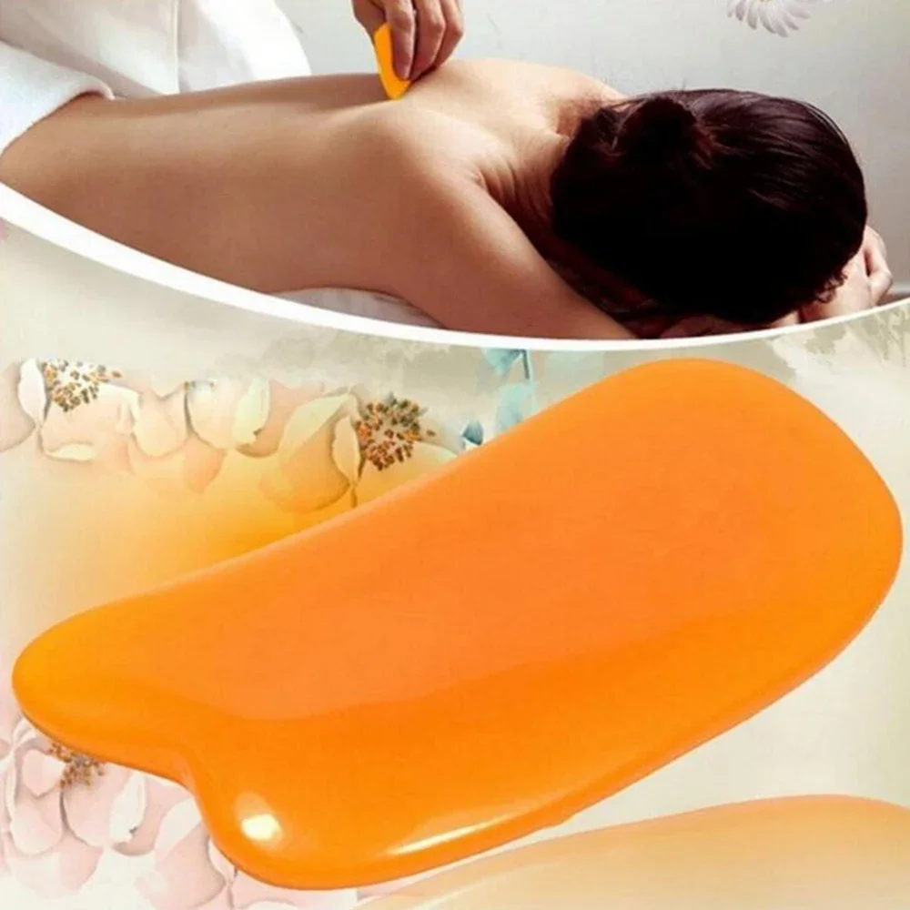 1Pc SPA Guasha Massage Board Face Gua Sha Scraping Massage Neck & Back & Body Relaxing Scraper Massager Board Care Massage Tool