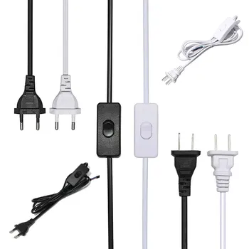 AC85-265V 전선 램프 스위치 케이블, 국제 표준 전원 코드, 스위치 플러그 포함, 0.75 ㎡ 구리선, 660W, 1.5M, 1.8M