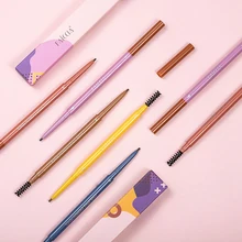 

1Pcs Cosmetics Eyebrow Definer Pencil Waterproof Makeup Ultra Fine Triangle Eyebrow Pencil Makeup For Women