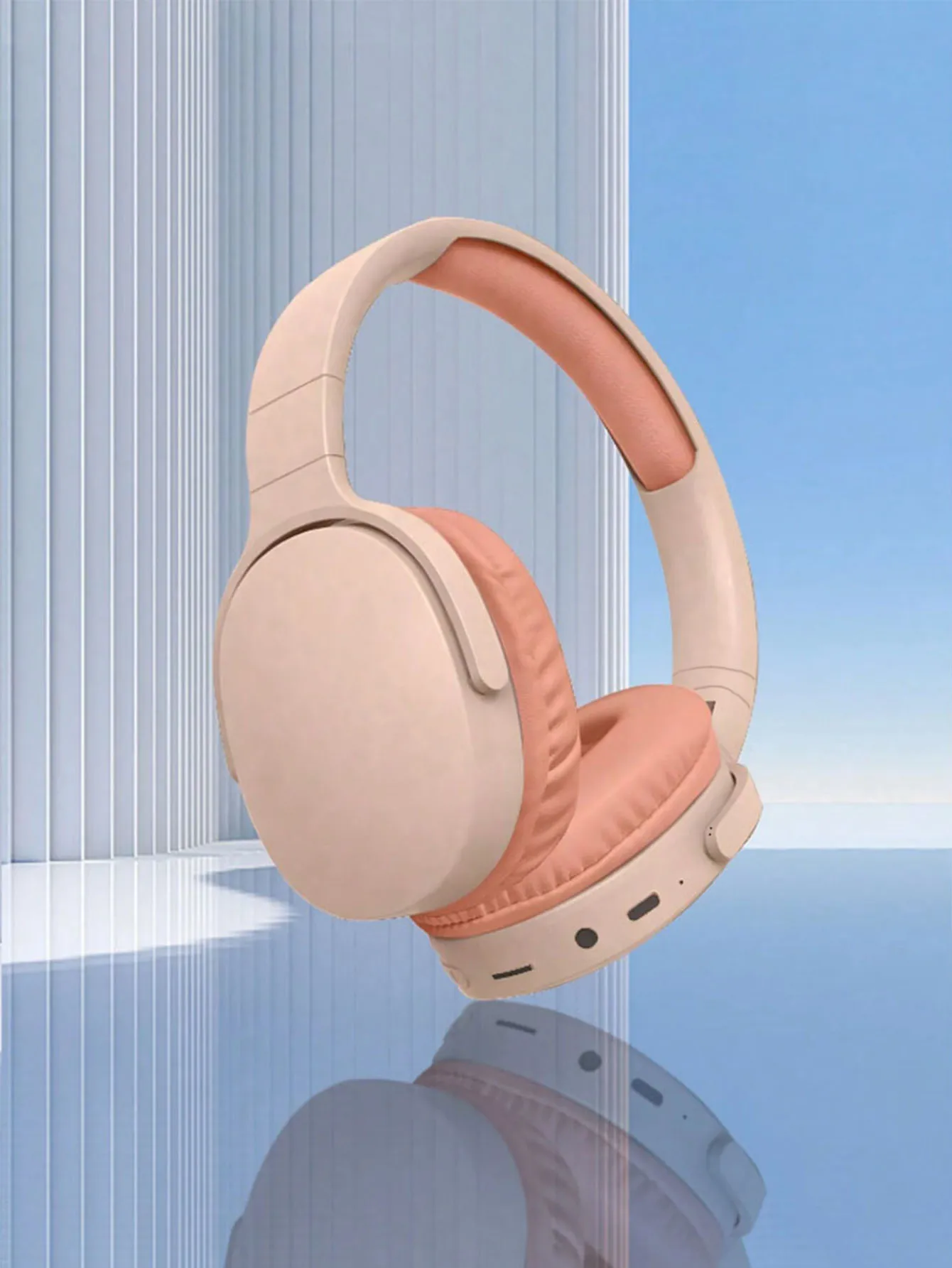 Wireless over-ear headphones, Jerry 5.3, long battery life, compatible with computers, iPads and mobile phones 3