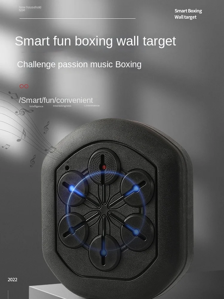 kdst intelligent music boxing machine electronic boxing reaction target  beat rhythm wall target robot sandbag training equipment