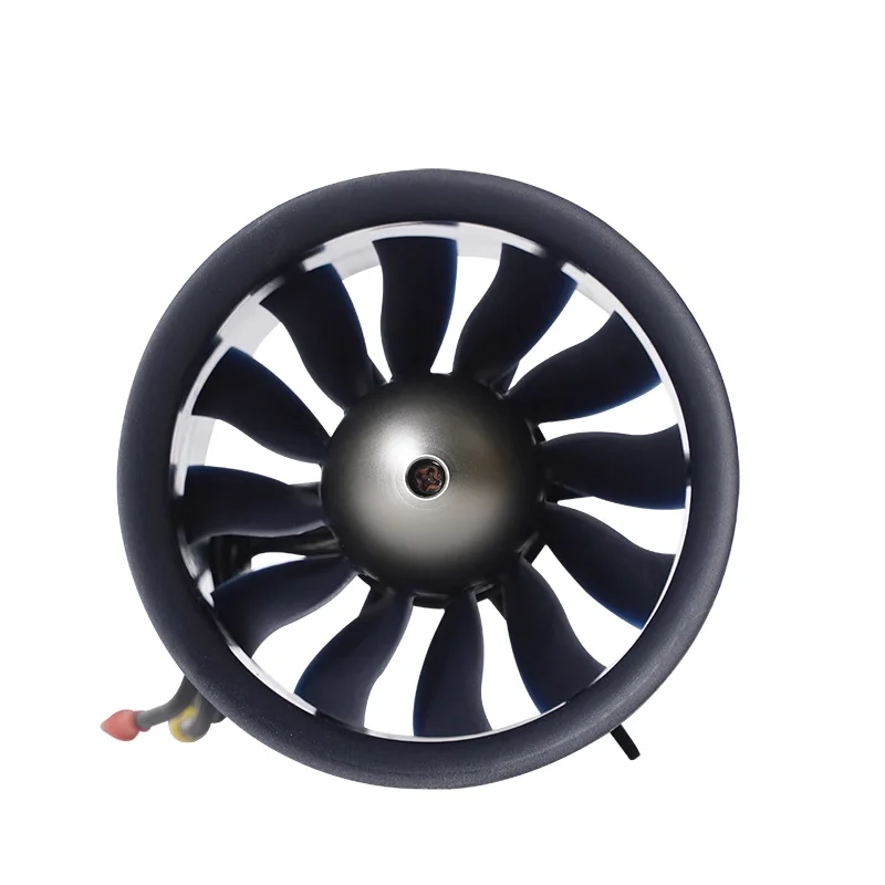 FMS 70mm 12 pales EDF 6S V2 Pro Moteur 1900kv pour Hélicoptère RC