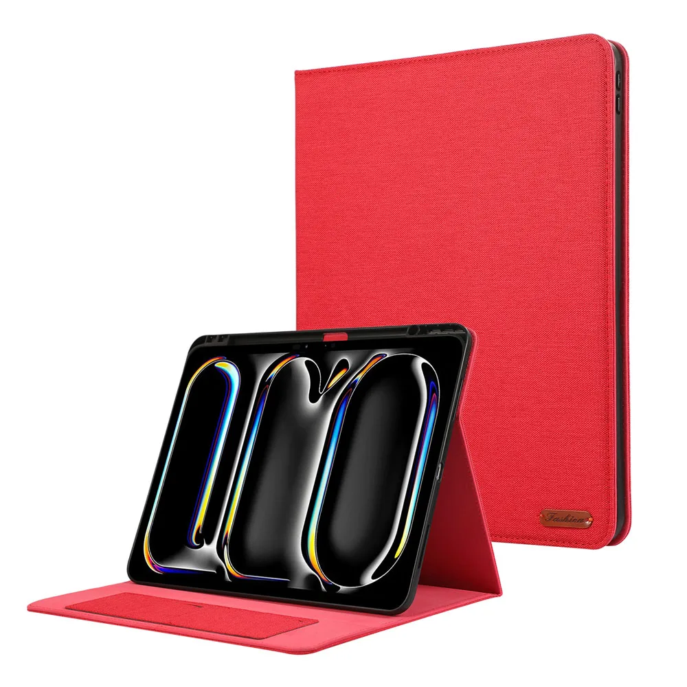 Soft Fabric Flip Stand Case with Stand Function