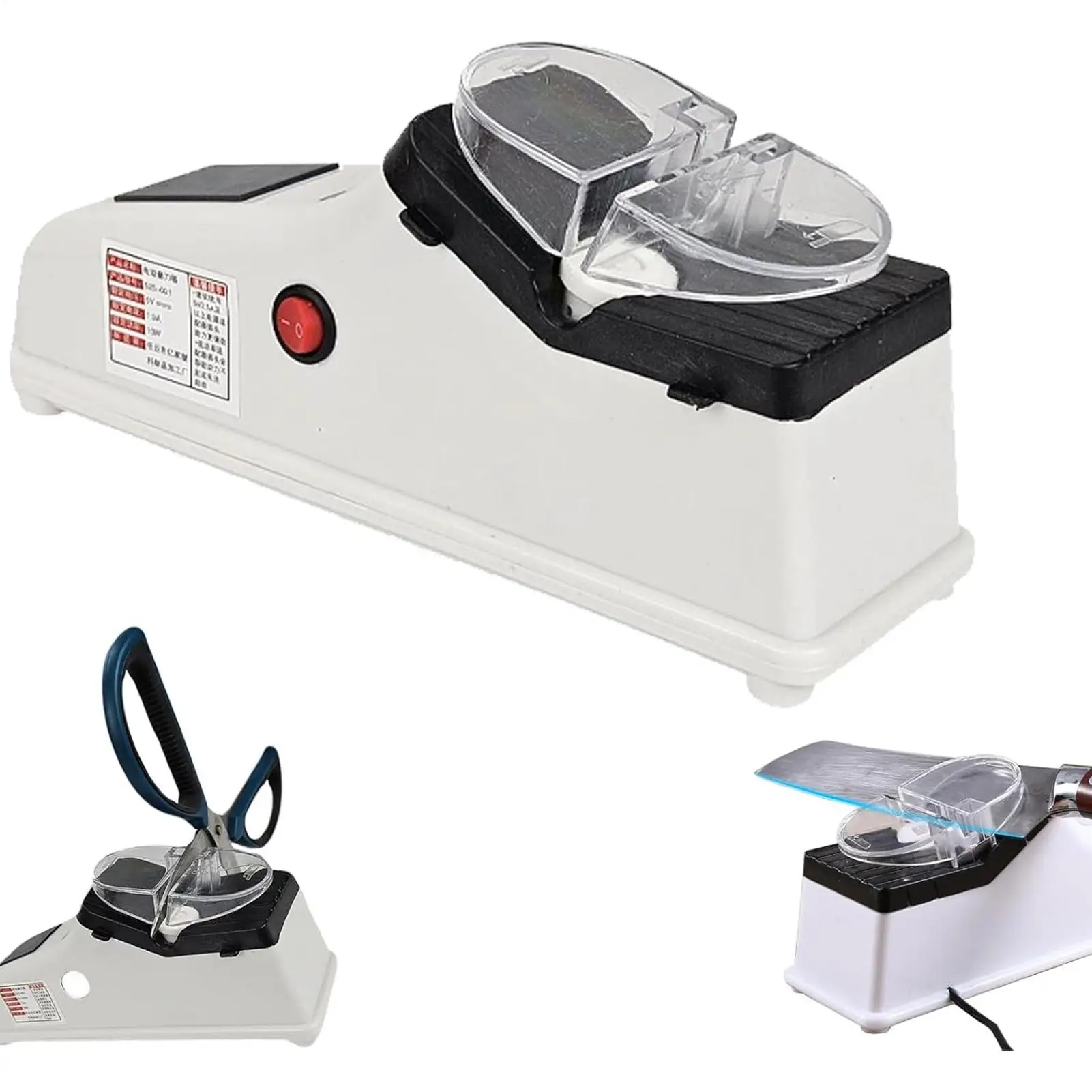 Electric Cutter Sharpener Rechargeable Professional Cutter Sharpener For Automatic Electric Sharpening Tool With ProtectiveCover