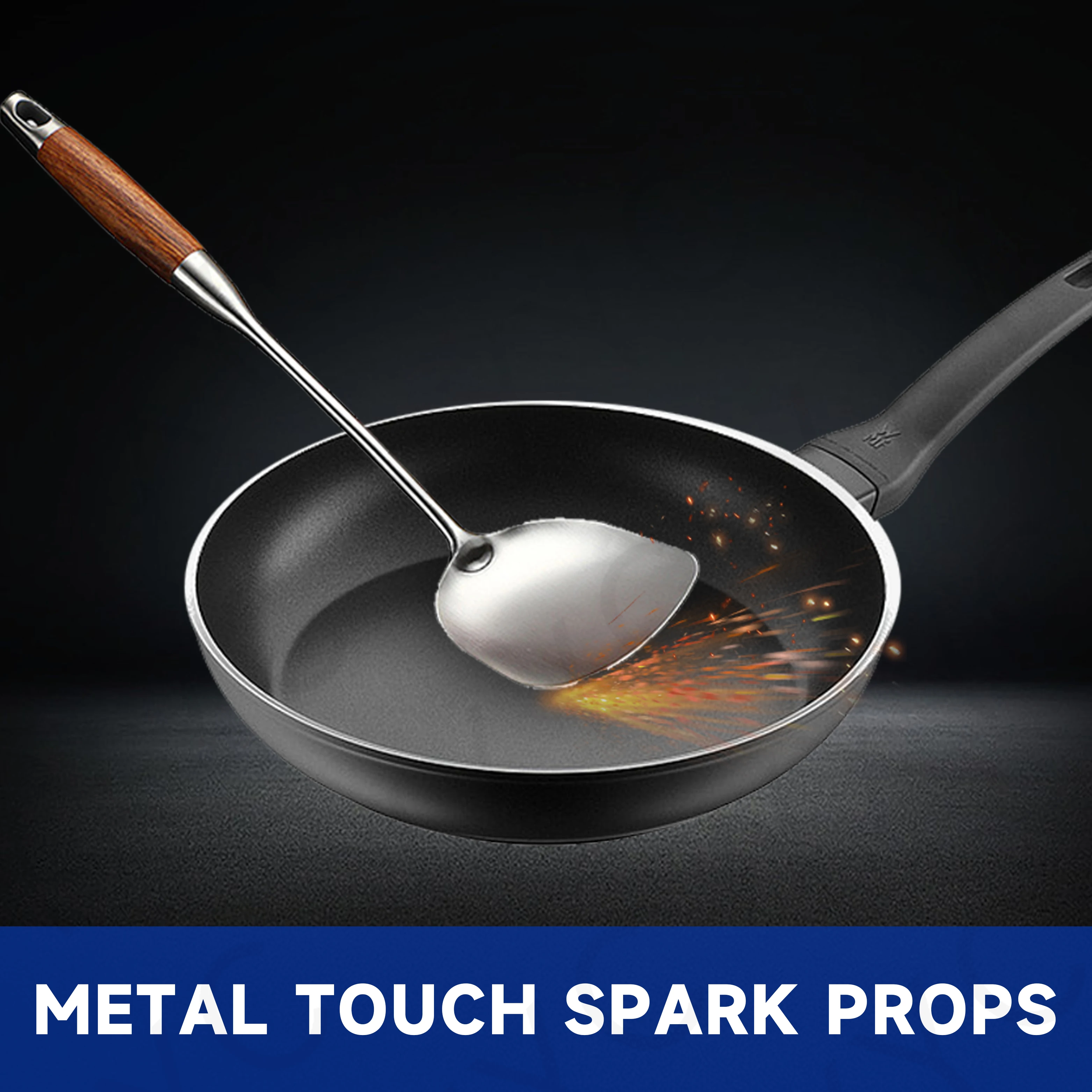Escape room props metal touch spark props iron scraper rail spark device sword touch fire mechanism spark effect