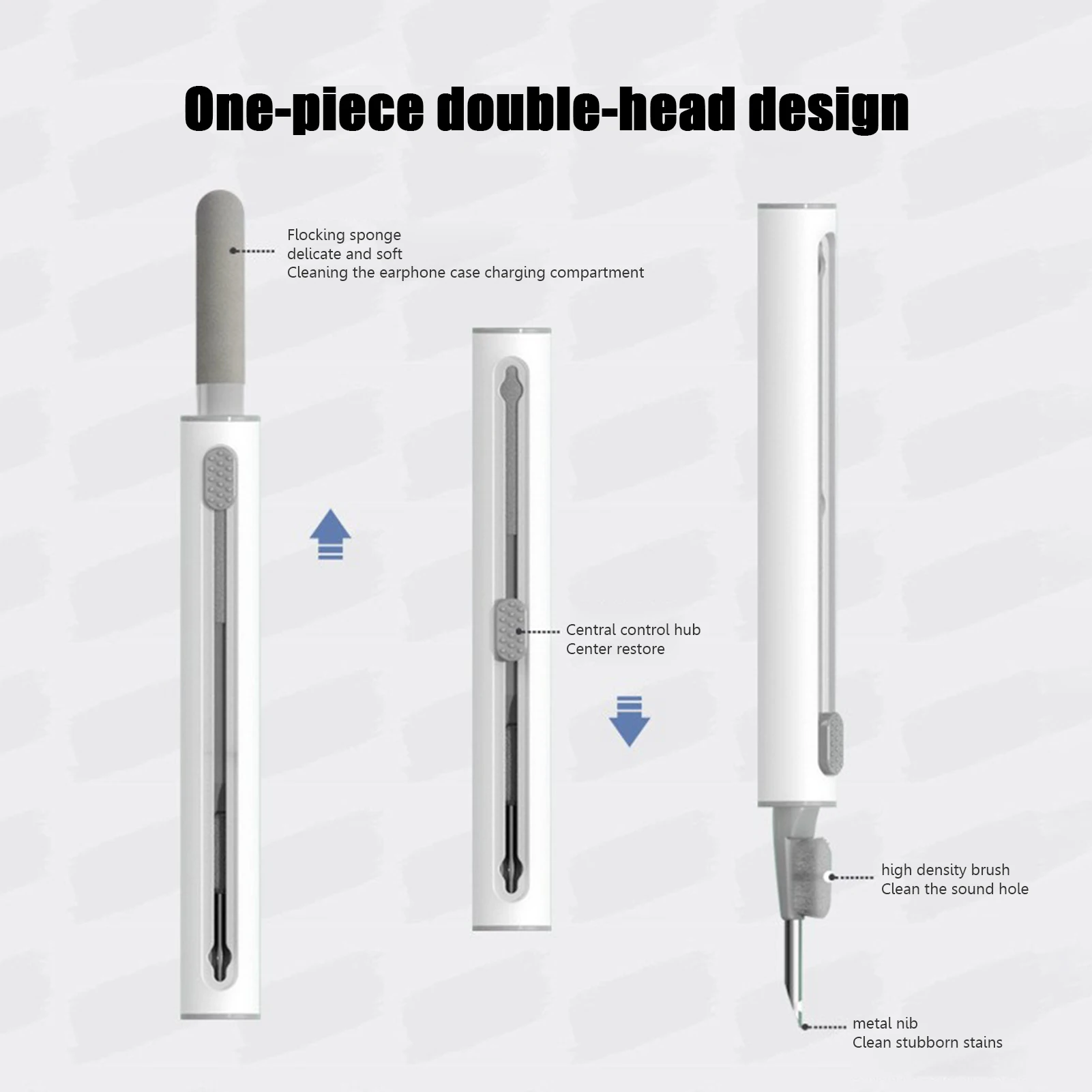 BT Earbuds Cleaning Pen Durable Cleaning Kit Clean Brush Earplug Cleaner Multi-Function Kit For Airpods Brush