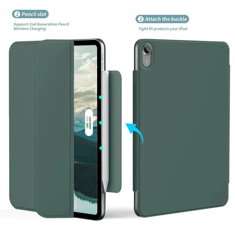 Magnetic Detachable iPad Cover - Premium Protection