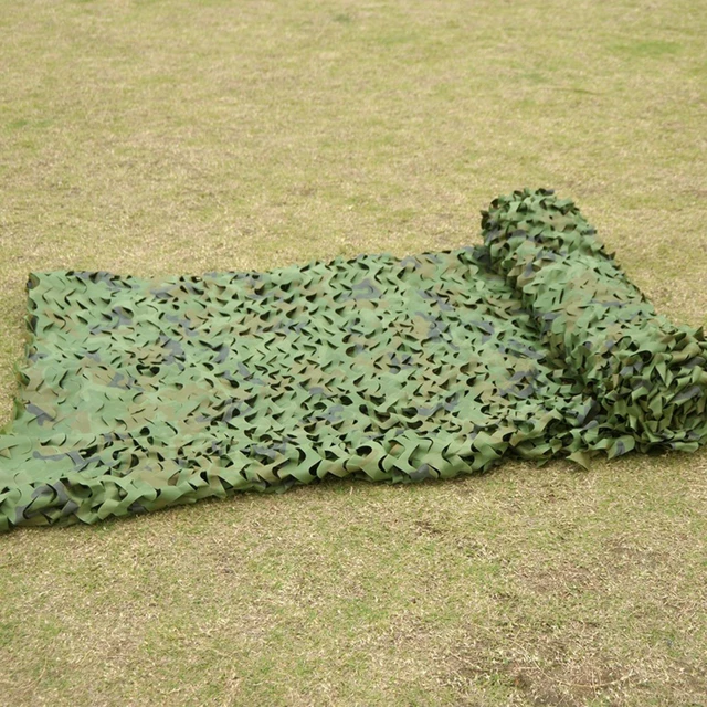 Rete mimetica militare in rete,trisacca da caccia accessori militari tenda  da campeggio per bambini,per caccia, ideale per tende da campeggio, caccia,  per feste, de(Size:1.5x2M=5X6.56FT,Color:Giungla) : : Sport e  tempo libero