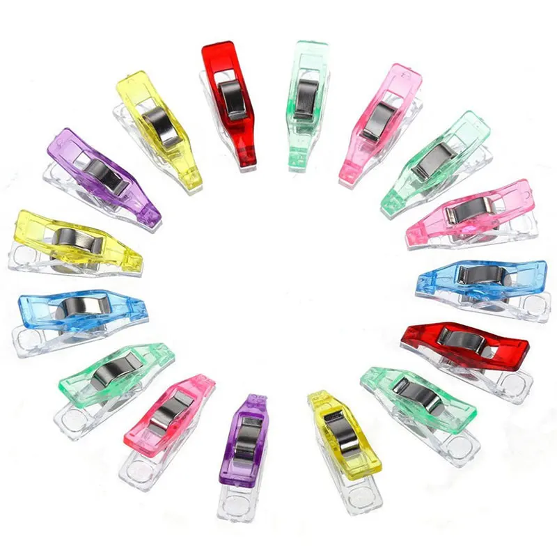 Plastic Sewing Clips Fabric Clips Quilting Multipurpose Craft for Sewing Craft DIY Accessories 30/50Pcs sewing clips,plastic clips