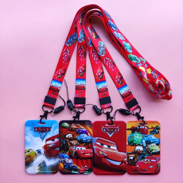 Disney Cars Kids Men's Fashion Clerk ID Badge Card Holder with Lanyard for  Office School ID, Credit Cards Drop Shipping - AliExpress