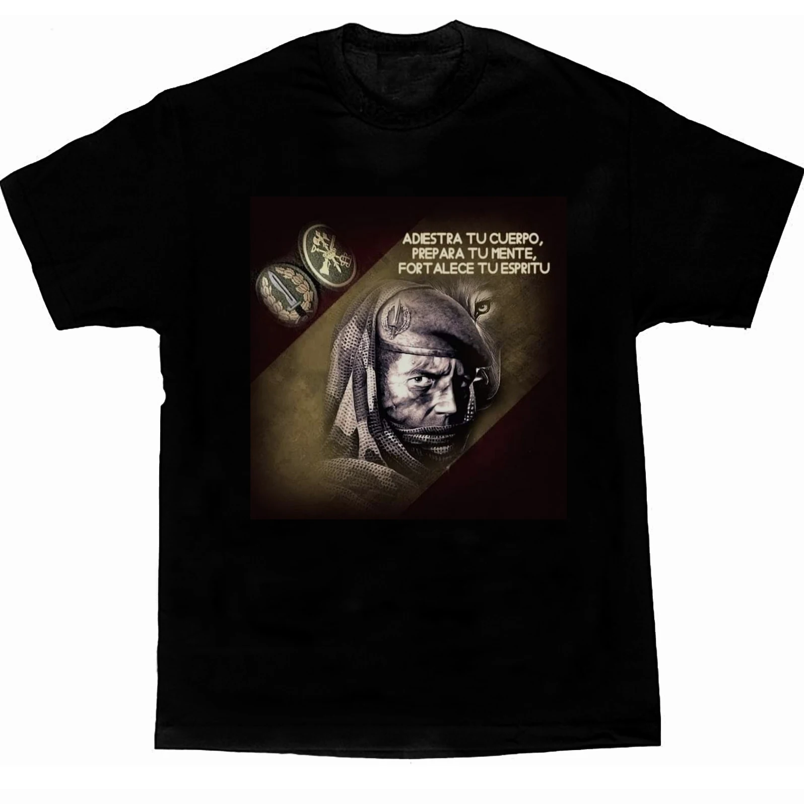 

Spanish Green Beret C.O.E.S Legion Special Forces T-Shirt Short Sleeve Casual 100% Cotton O-Neck Summer Mens T-shirt Streetwear