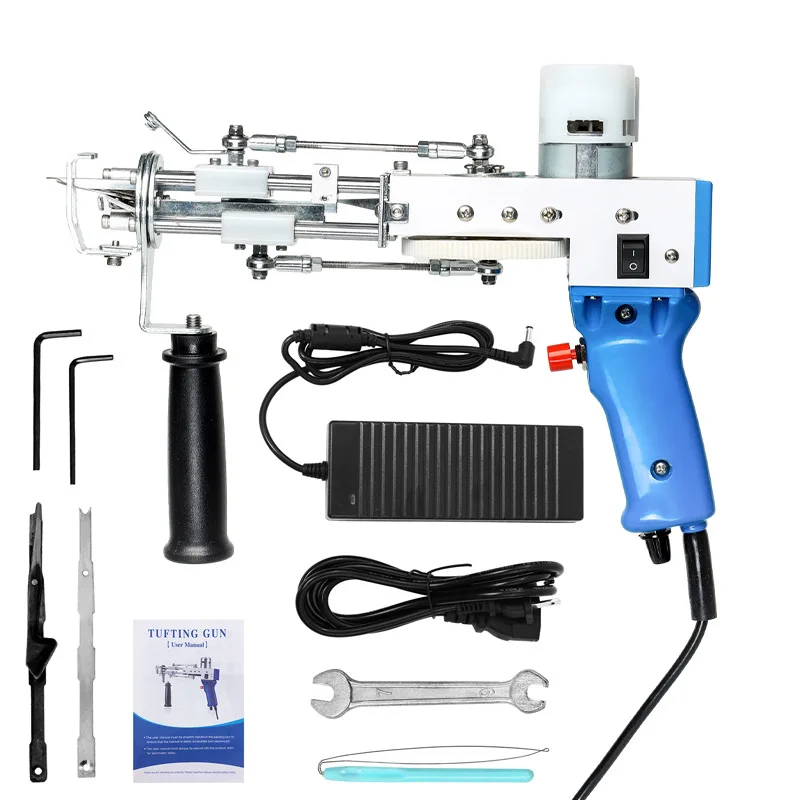 Upgrade2 In 1 Tufting Gun Both Cut Pile And Loop Pile Electric Carpet Tufting Gu