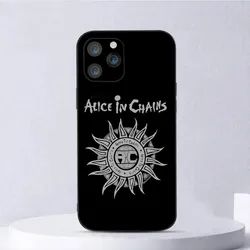 Alice In Chains Soft Silicone Black Phone Case Cover for iPhoneXSMax (Z1)