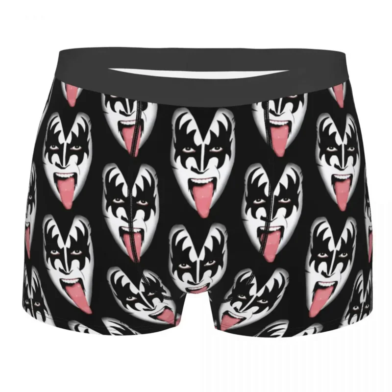 

Novelty The Demon Kiss Band Gene Simmons Boxers Shorts Panties Male Underpants Comfortable Briefs Underwear