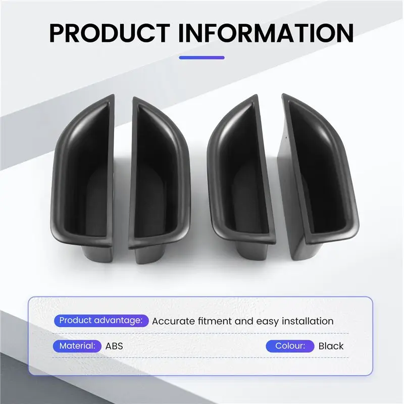 A76T-메르세데스 벤츠 2010-2015 E 클래스 W212 E200 E260 E320 도어 핸들 컨테이너 홀더 트레이 보관함 자동차 정리함 액세서리