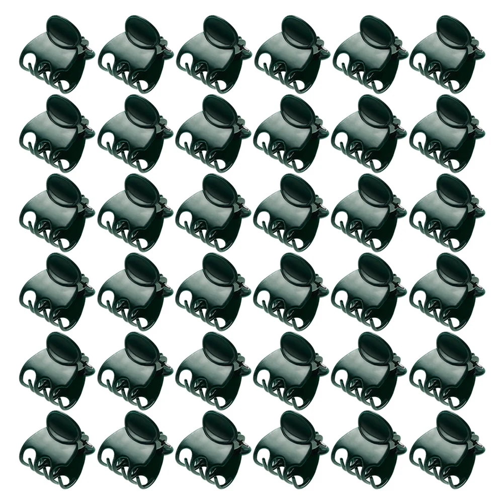 

40 Pcs Vine Support Clip Enraizante Para Plantas Tomato Garden Tiller Tool Plastic