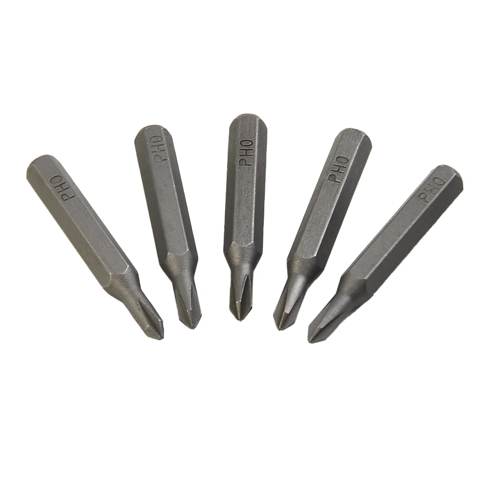 H4×28mm Kreuzschraubendreher-Bits PH0000 PH000 PH00 PH0 PH1 PH2 4mm Sechskantschaft DIY Handwerkzeug Kreuzschlitzschraubendreher Bohrer Bits – Detail 15