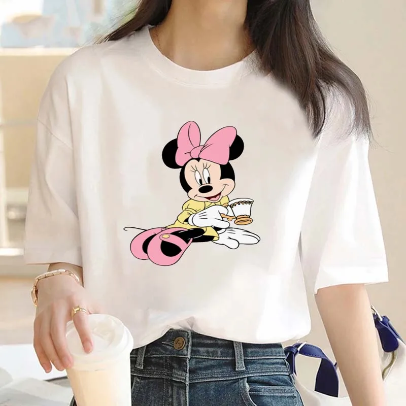 

New Women's Cotton T-shirt 2024 Summer Leisure Elastic Short Sleeve Round Neck Slim Fit Bottom T-shirt Girl Top T-shirt Girl