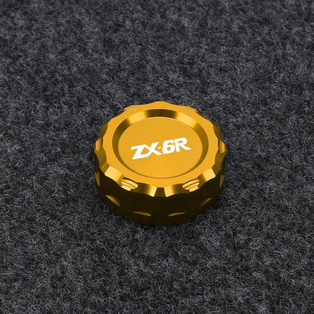 Enhanced Aluminum Rear Brake Fluid Reservoir Cover Cap