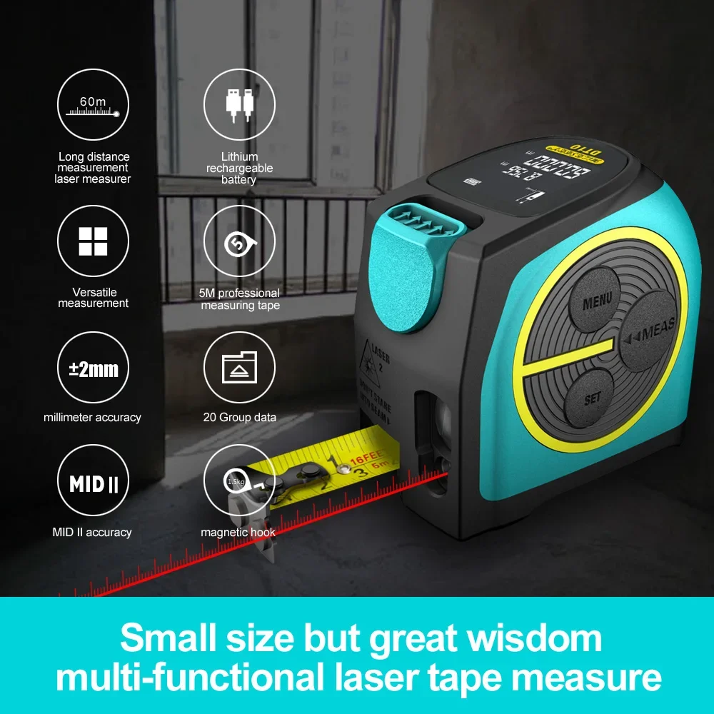 Laser Rangefinder MILESEEY Laser Distance Meter