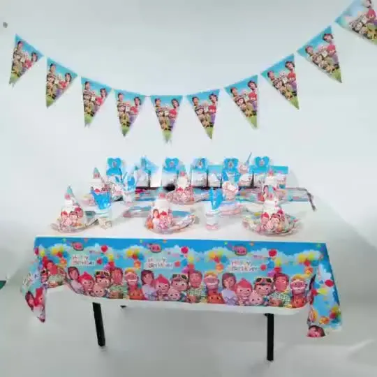 Набор декора для праздника Cocoomelonies из бумаги