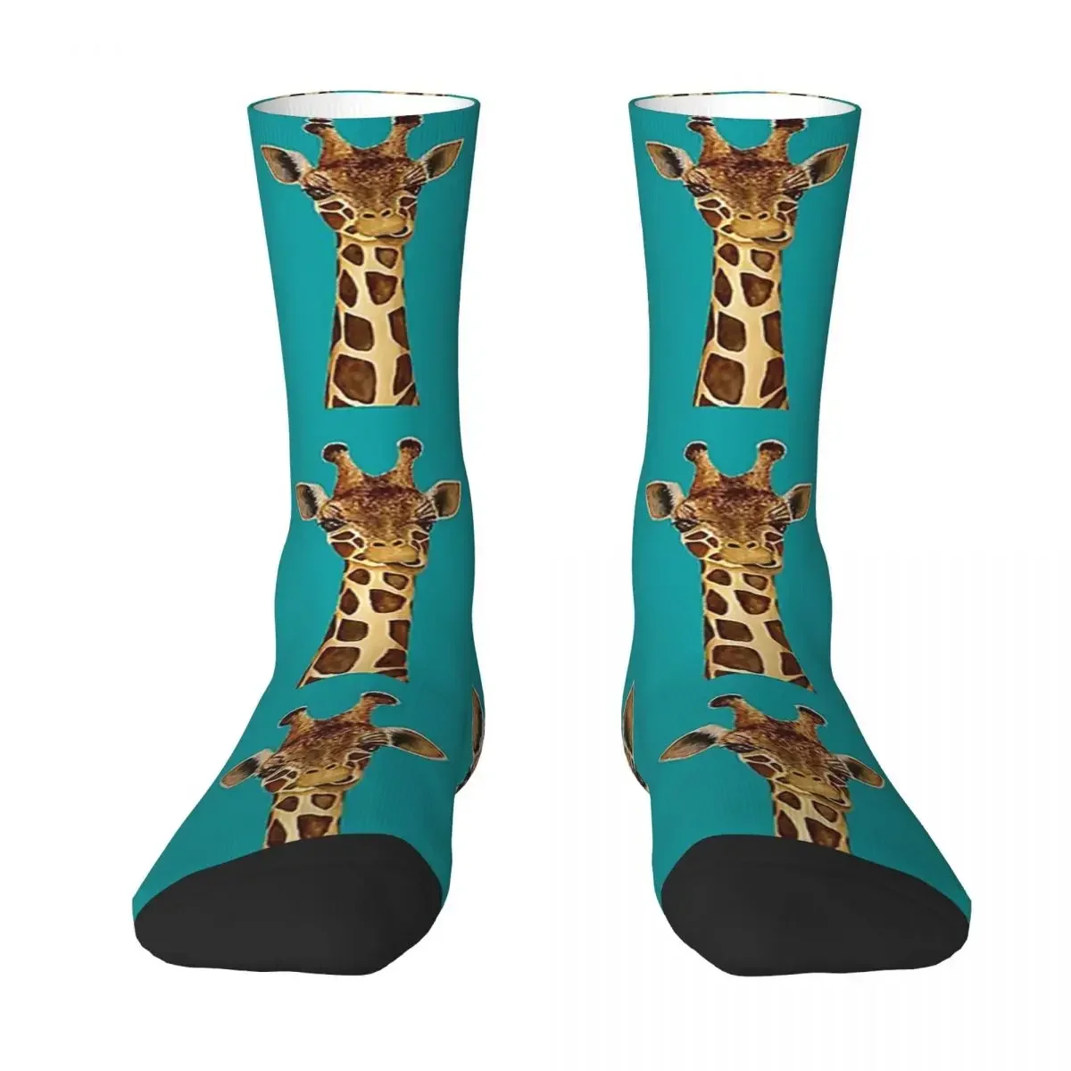 

All Seasons Crew Stockings Are You Having A Giraffe Socks Harajuku Funny Long Socks Accessories for Men Women Birthday Present